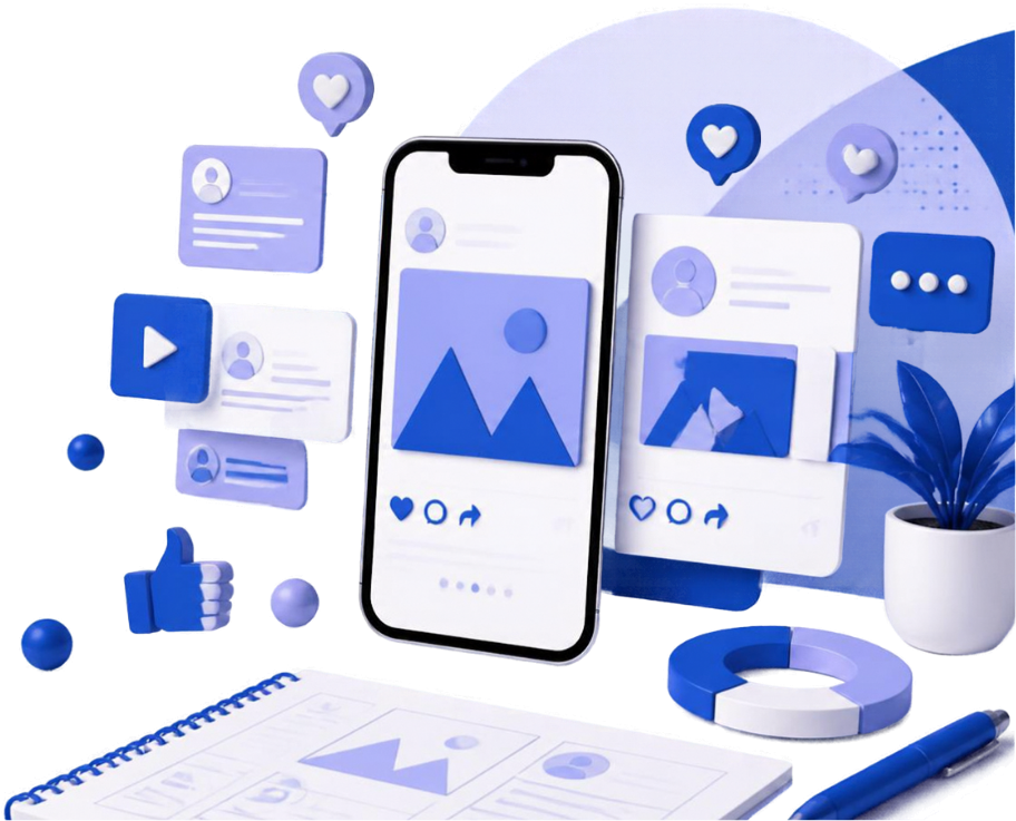 Webmaker.biz Service Artwork Set Social Media